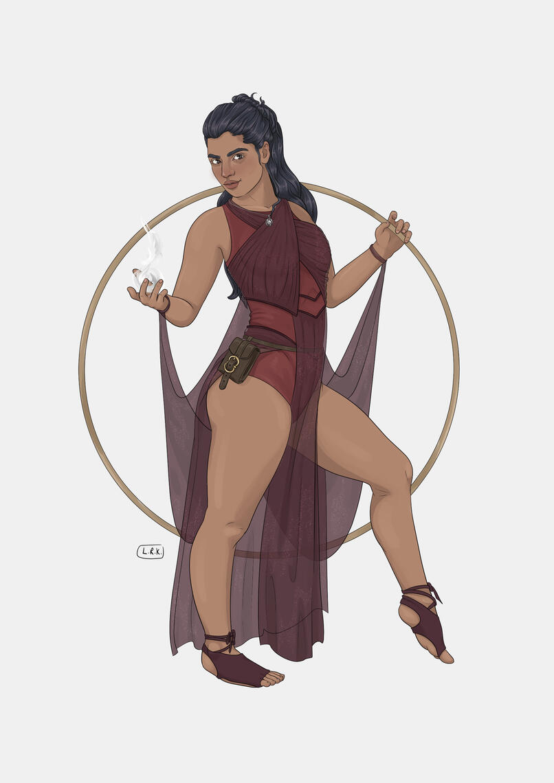 Ziva art by @adiantumink (Instagram!)